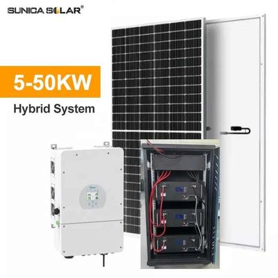 Smart Hybrid 15kwh 25kwh Solar Energy PV System Off Grid Solar Photovoltaic