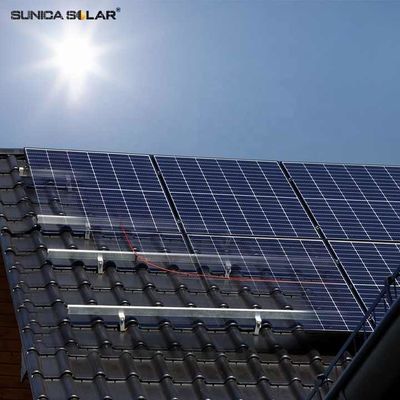 AL6005 Solar Panel Tilt Mount Waterproof Solar Parking Lot Structure