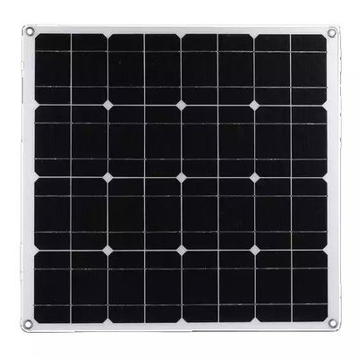 Component Efficiency Crystalline Solar Panel 70W White Solar Panel