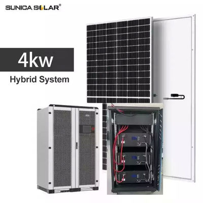 4KW Kits Off Grid PV System 10KVA  30kw Solar System With Wifi Monitor System