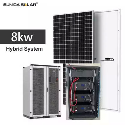 15kw Off Grid PV System 8kw 10kw Monocrystalline Solar System With Batteries