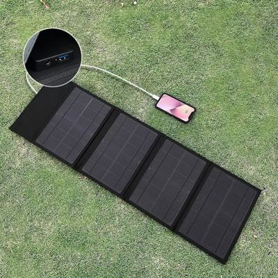 60w 100w Portable Folding Solar Panels Lightweight Folding Solar Panels