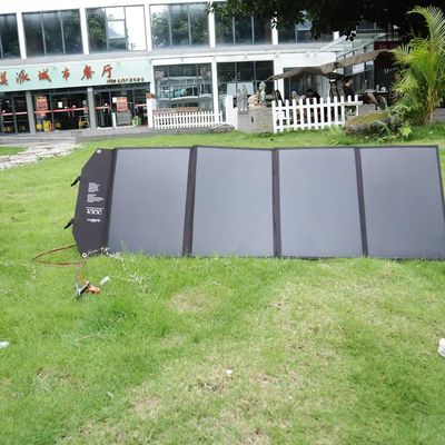 200W Portable Backup Generator Energy System 580mm Solar Panel For Camping
