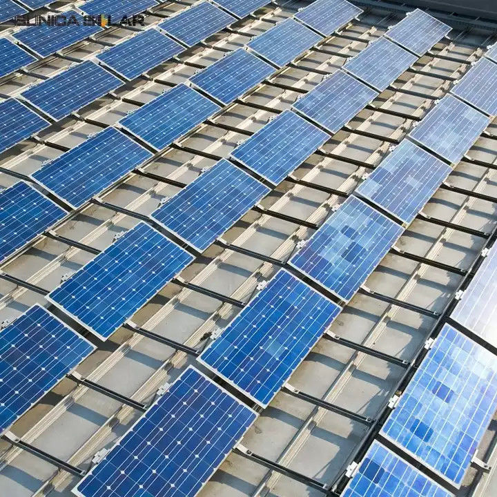 ROHS 45kw Solar Energy PV System 220VAC Hybrid Grid Solar System
