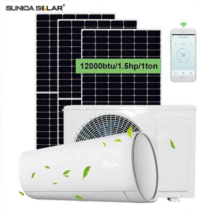 R32 SASO Solar Air Conditioner OEM Hybrid Ac Dc Solar Panel
