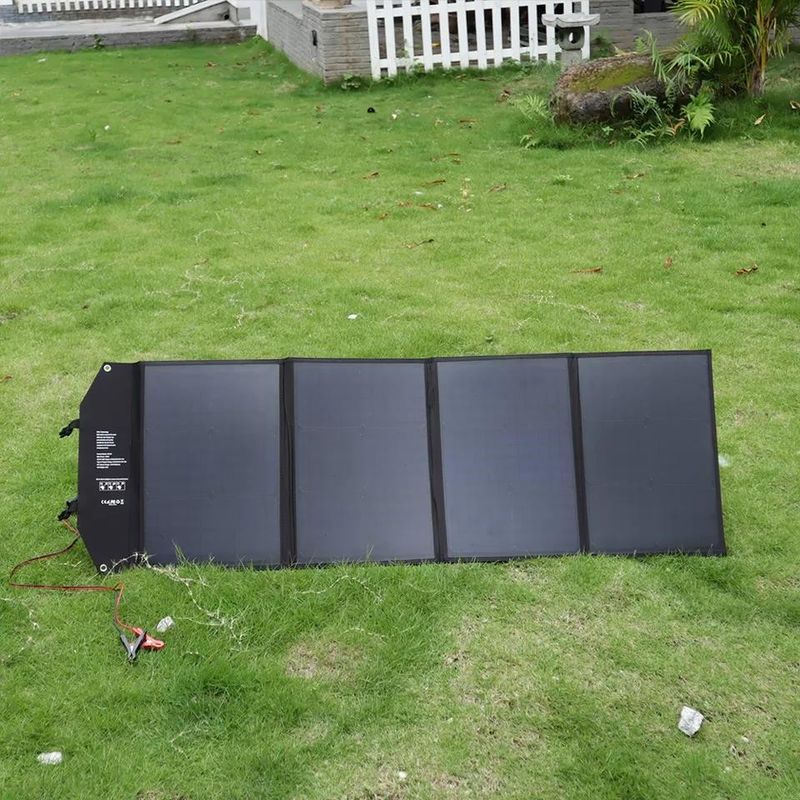 Portable Generator 120w Folding Solar Panel Power Film Solar Foldable For Camping